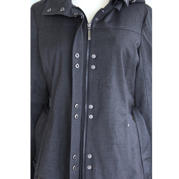 ✨HP✨ Kristen Blake Trench Coat w/ Detachable Hood - Picture 4 of 7
